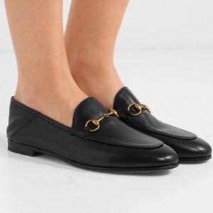 Gucci Brixton Leather Horsebit Loafers (Foldable)
